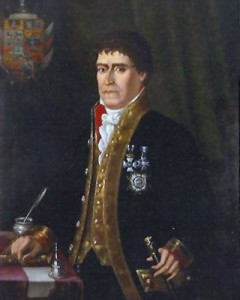 Agustín Cabrera Bethencourt, quinto coronel de Fuerteventura siglo XVIII Casa de los Coroneles La Oliva